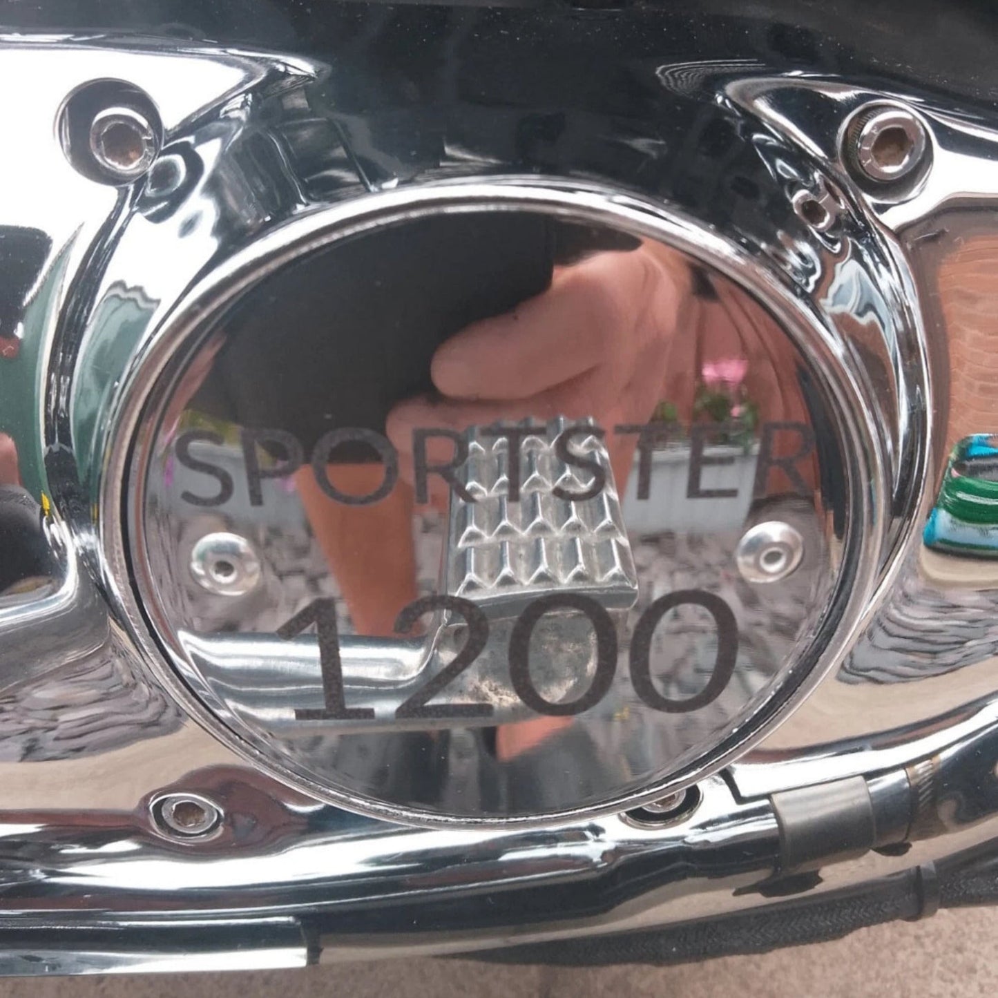 Custom Etched Timing Point Cover Harley Big Twin & Sportster XL